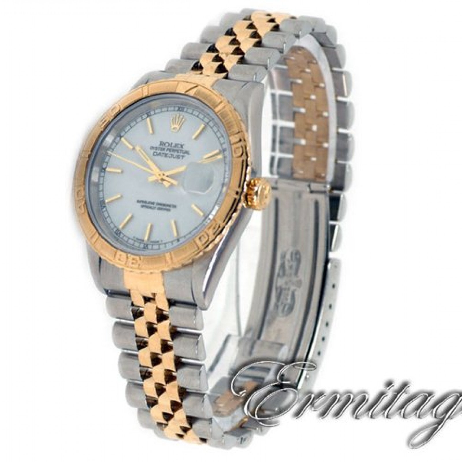 Rolex Datejust Turn-O-Graph 16263 60 Minutes Elapsed Time Rotatable